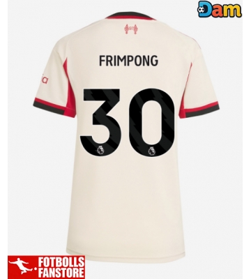 Liverpool Jeremie Frimpong #30 Bortatröja Dam 2025-26 Kortärmad